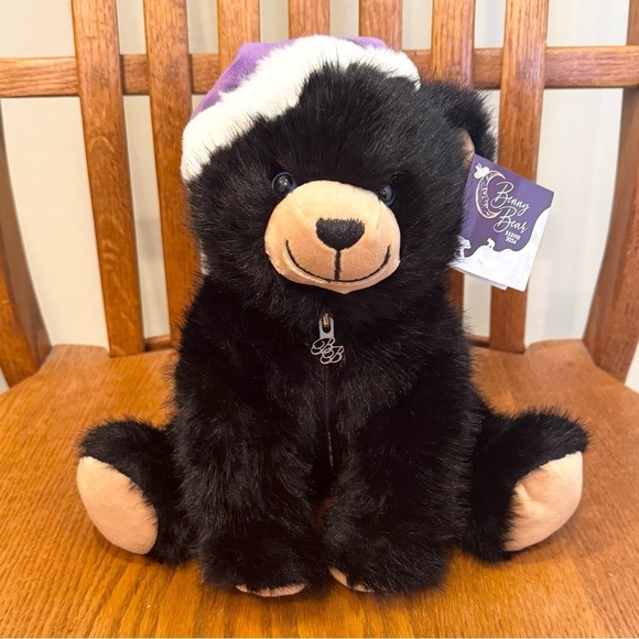π 6/$60 NWT Ben Bridge Benny Jewelry Holder Black Tan Bear Purple Hat 2024 10β - Picture 5 of 9